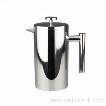 Stainless Steel Double Wall Coffee Maker